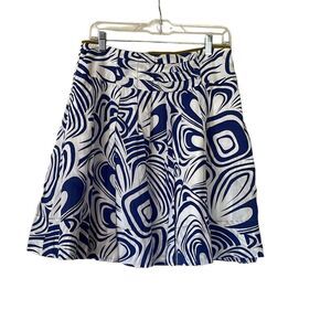 CAbi Blu & White Lombard Skirt, Style 470. - 4
